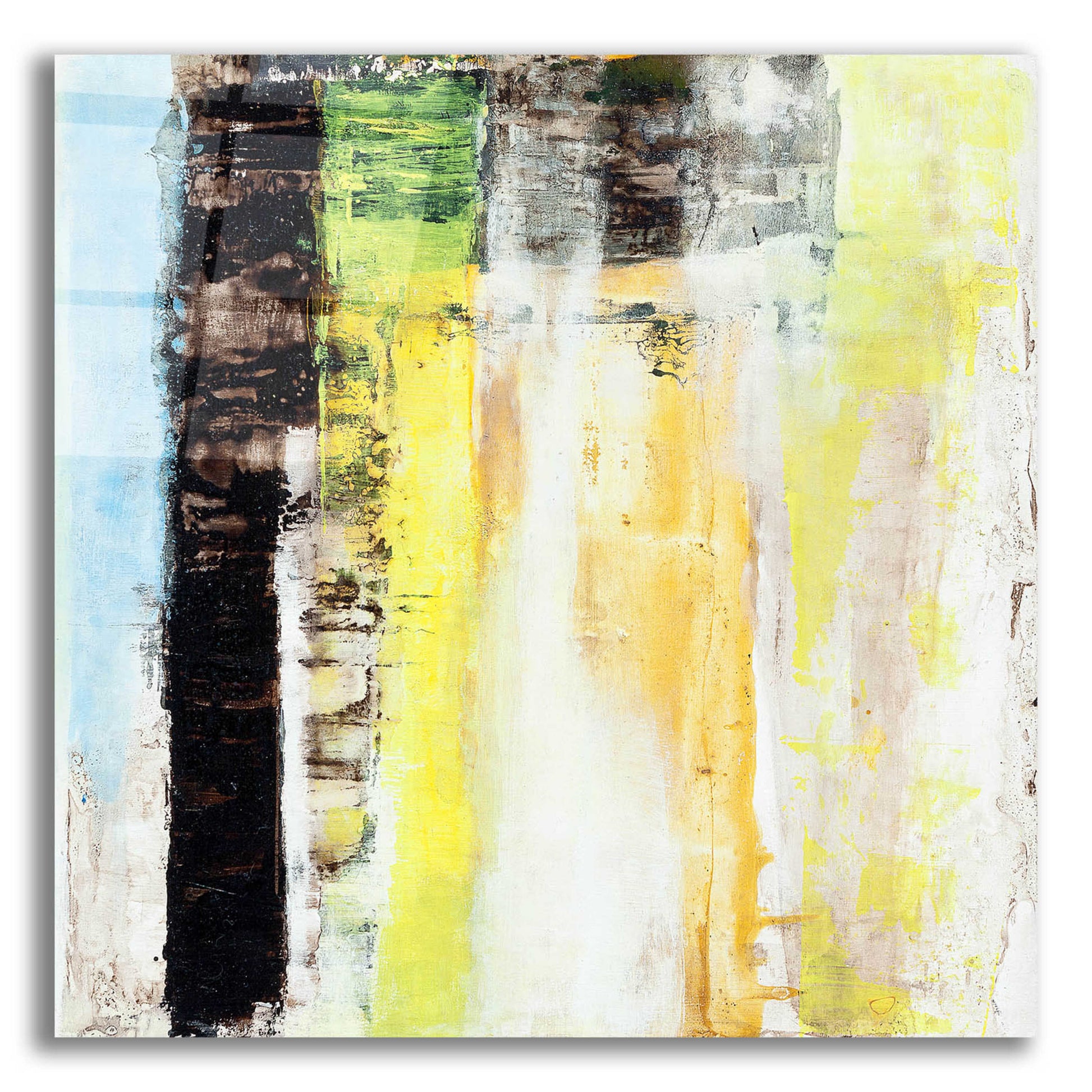 Epic Art 'Serie Codigo 11' by Ines Benedicto Acrylic Glass Wall Art,12x12