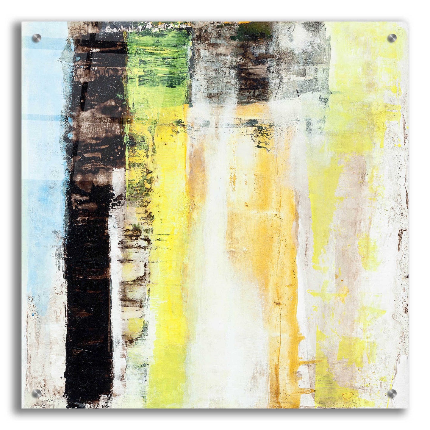 Epic Art 'Serie Codigo 11' by Ines Benedicto Acrylic Glass Wall Art,24x24