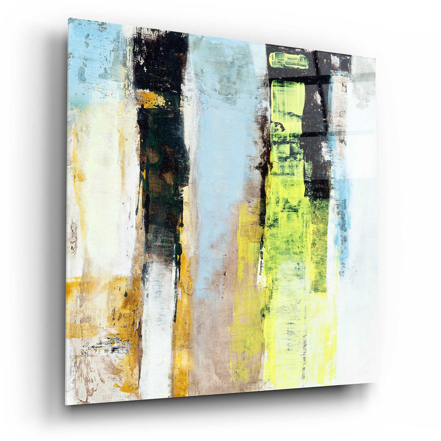 Epic Art 'Serie Codigo 12' by Ines Benedicto Acrylic Glass Wall Art,12x12