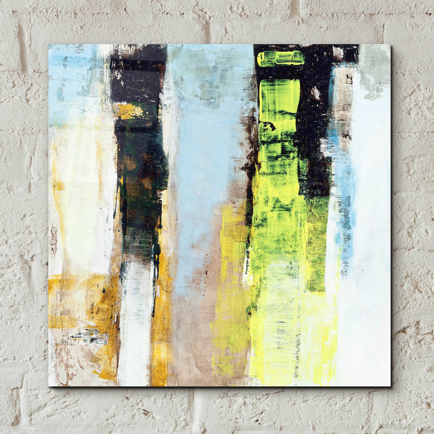 Epic Art 'Serie Codigo 12' by Ines Benedicto Acrylic Glass Wall Art,12x12