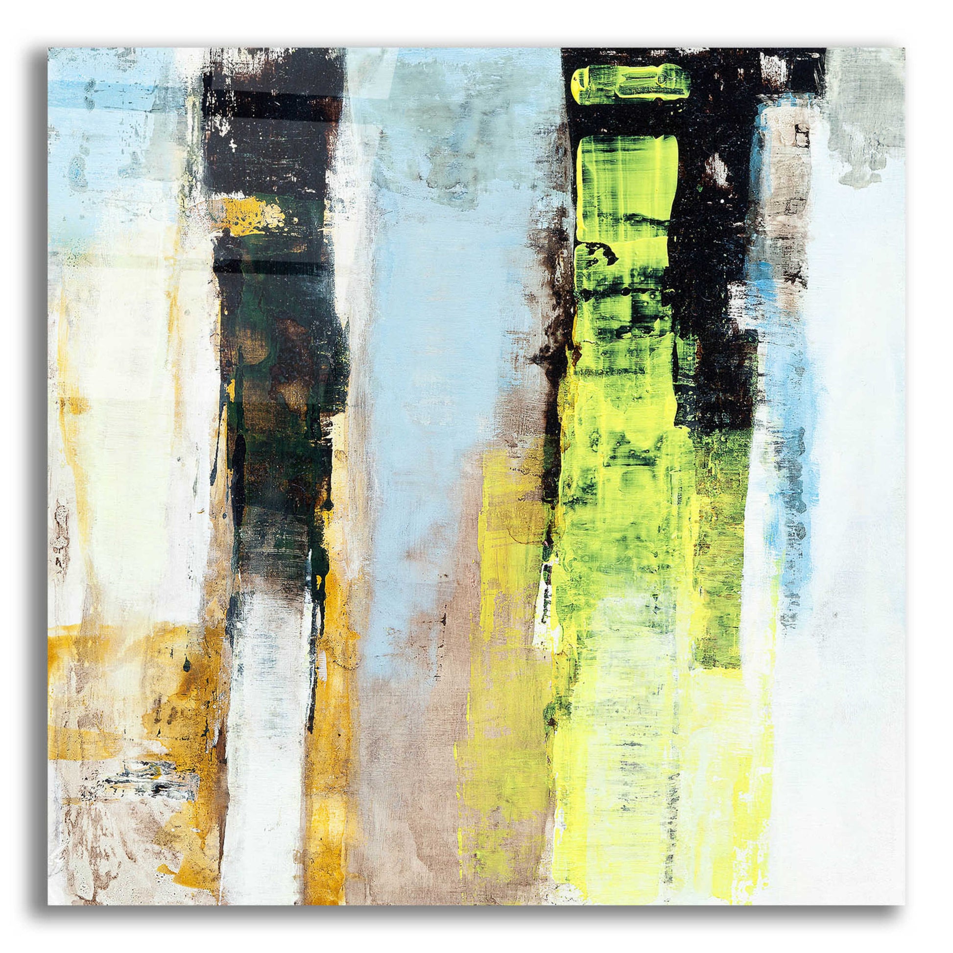 Epic Art 'Serie Codigo 12' by Ines Benedicto Acrylic Glass Wall Art,12x12