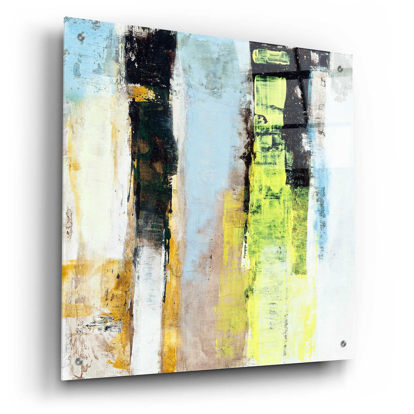 Epic Art 'Serie Codigo 12' by Ines Benedicto Acrylic Glass Wall Art,24x24