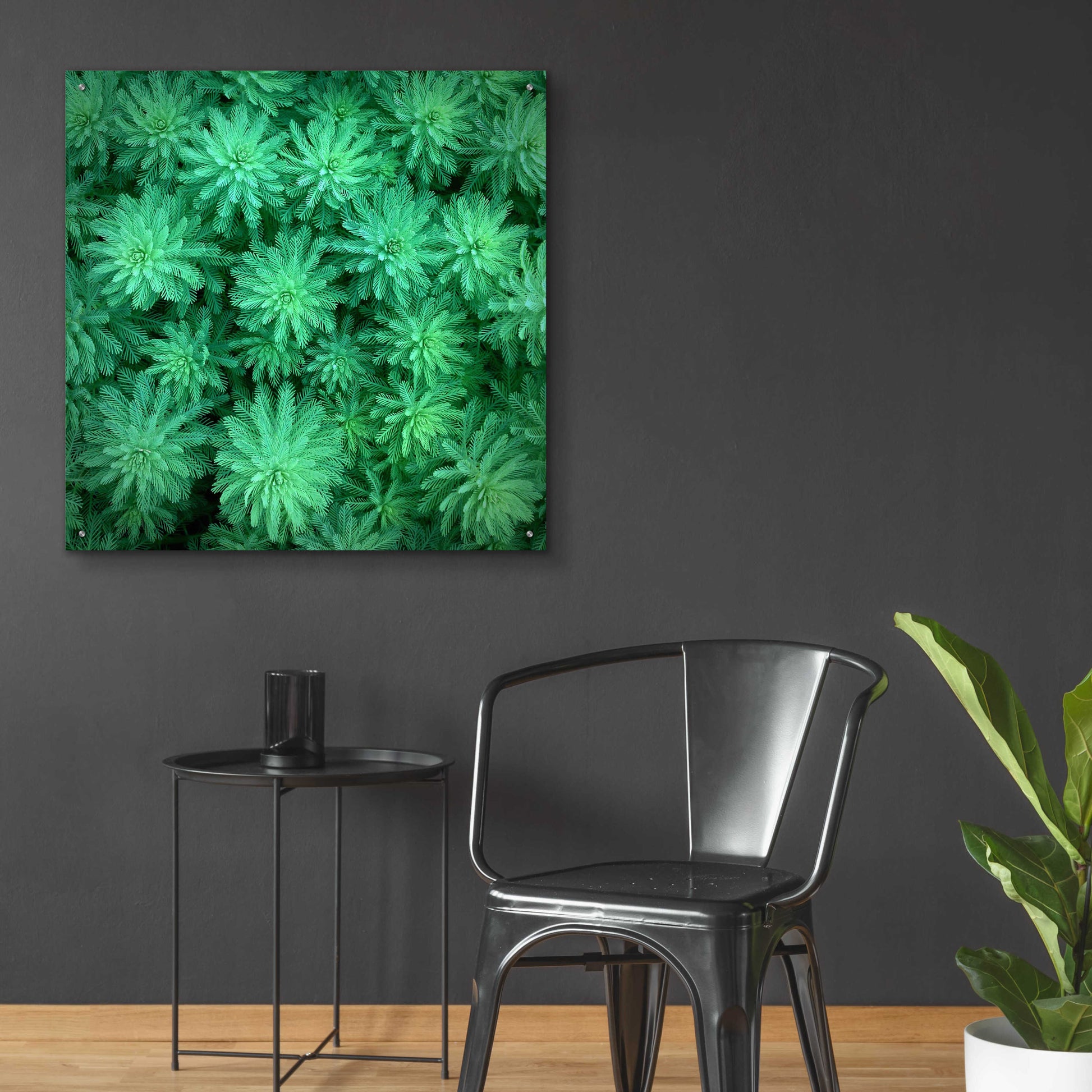 Epic Art 'Sea Green' by Jan Bell Acrylic Glass Wall Art,36x36