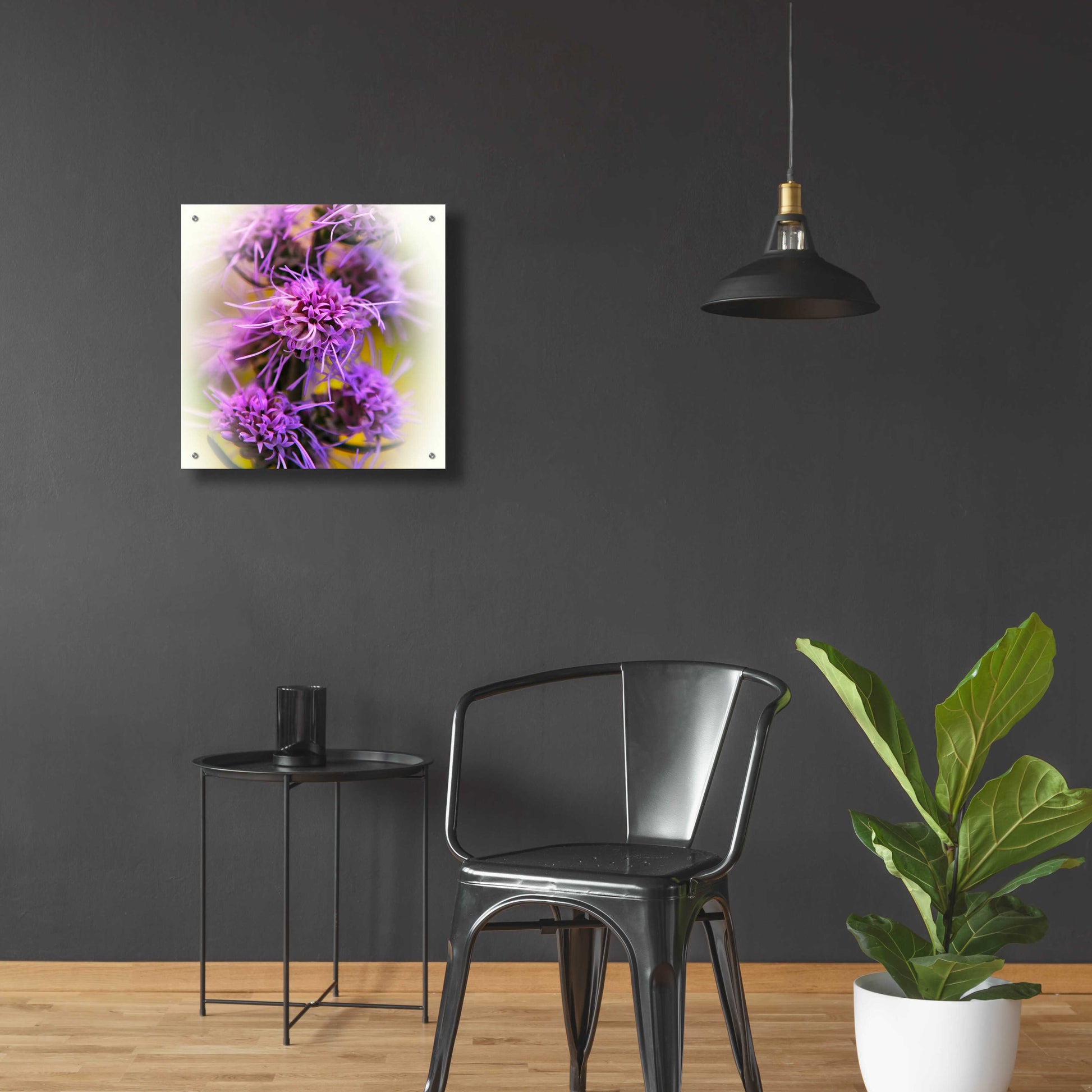 Epic Art 'Meadow Flowers' by Jan Bell Acrylic Glass Wall Art,24x24