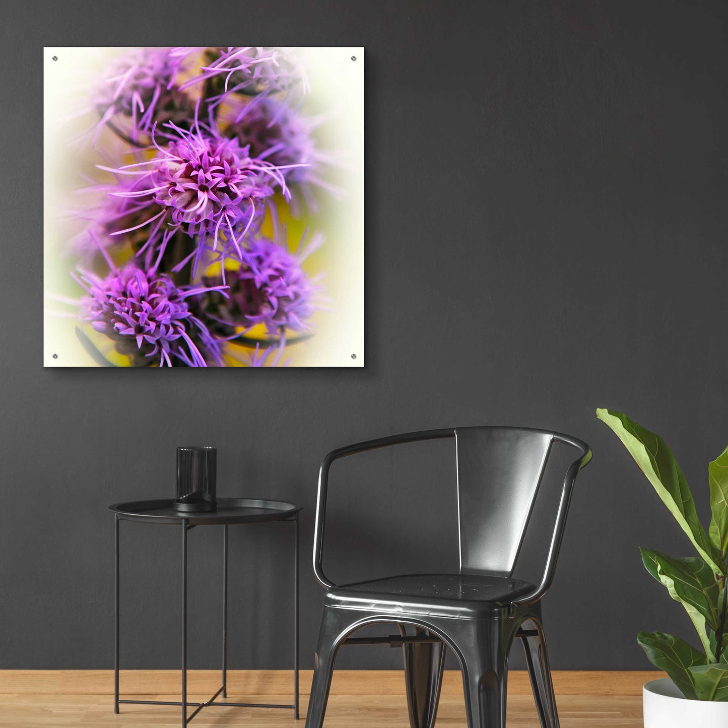 Epic Art 'Meadow Flowers' by Jan Bell Acrylic Glass Wall Art,36x36