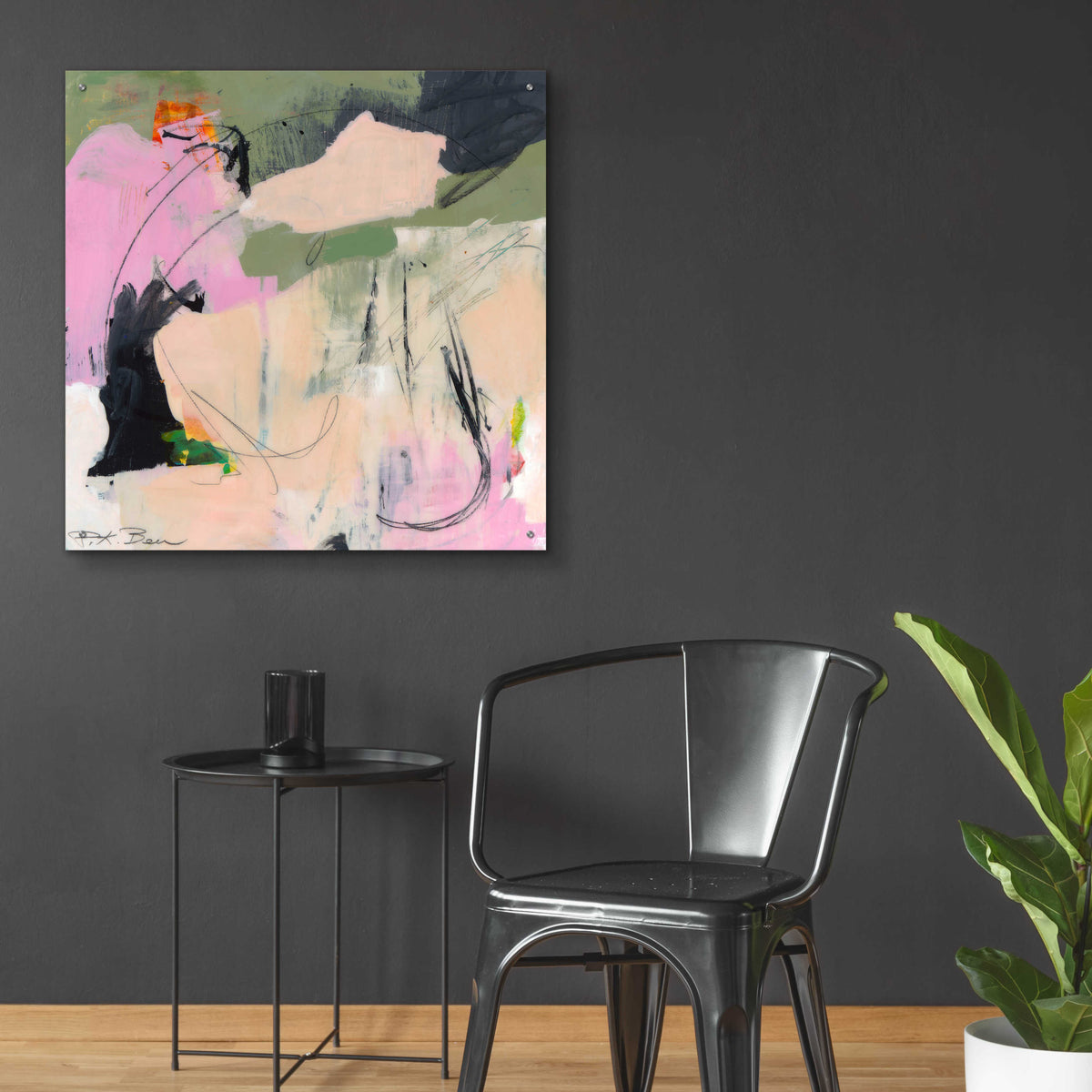 Epic Art 'Sylvan Zephyr No. 2' by Pamela K. Beer Acrylic Glass Wall Art,36x36