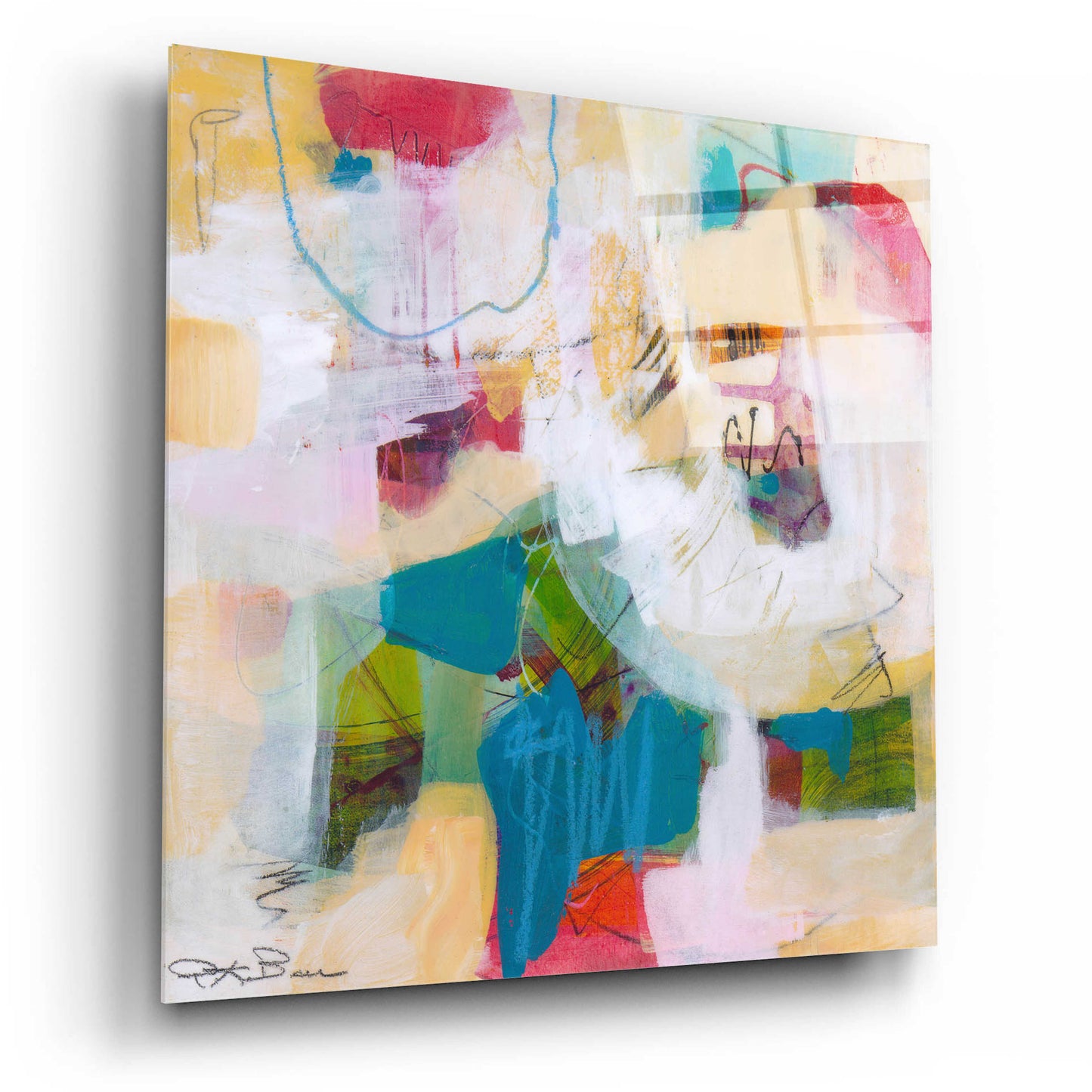 Epic Art 'Oide 1' by Pamela K. Beer Acrylic Glass Wall Art,12x12