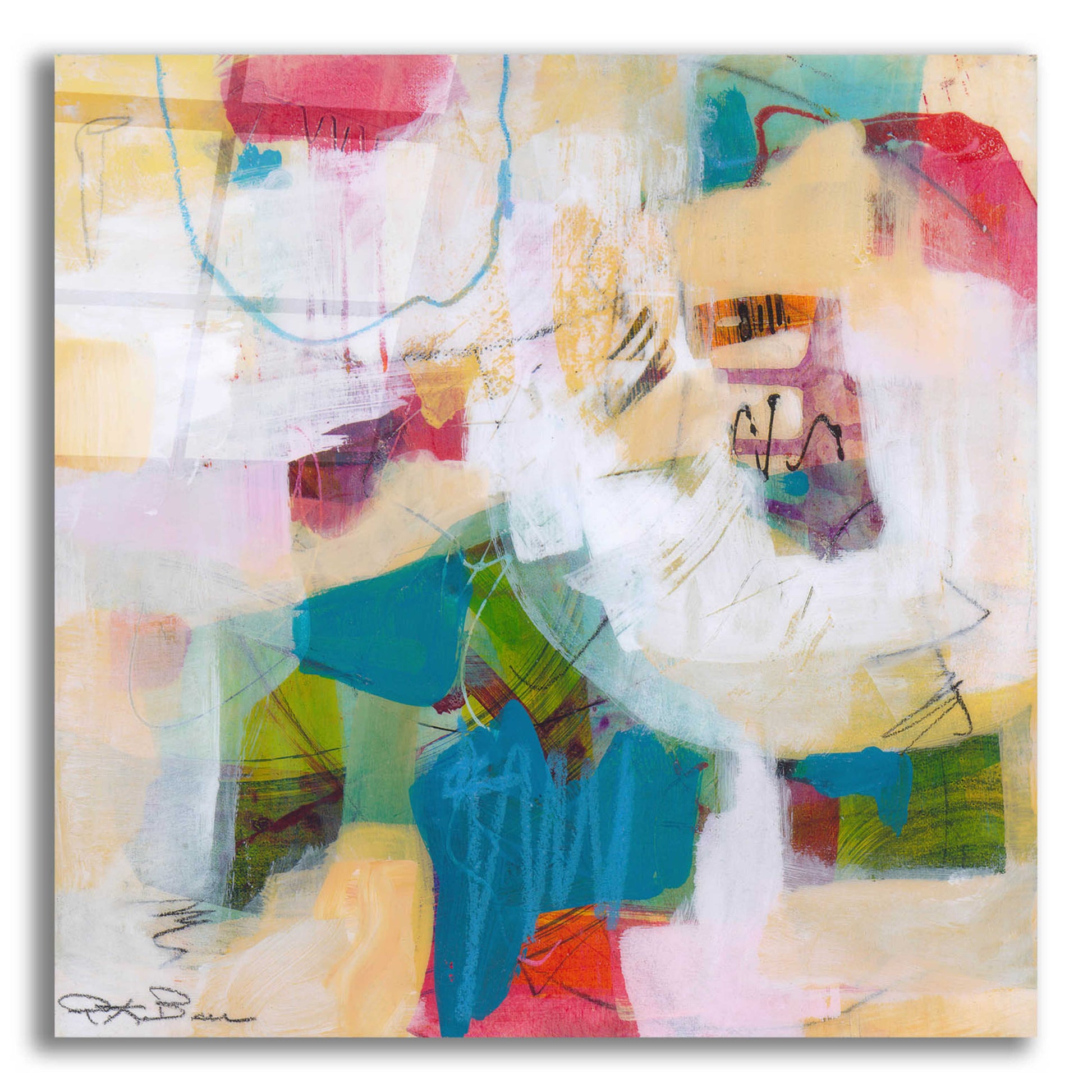 Epic Art 'Oide 1' by Pamela K. Beer Acrylic Glass Wall Art,12x12