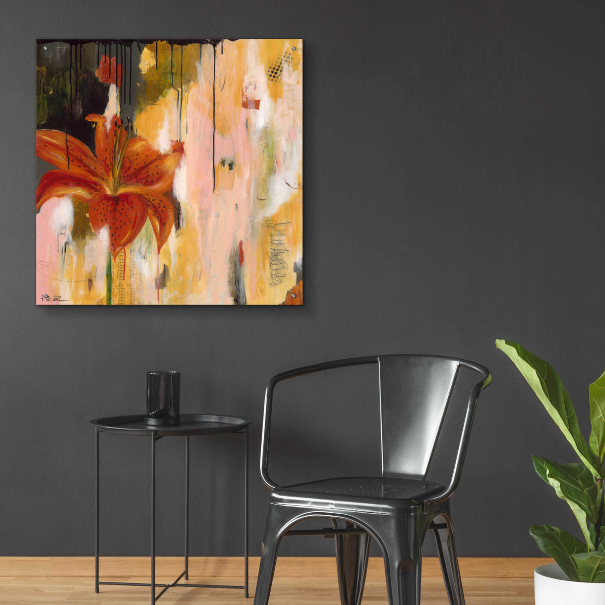Epic Art 'Stargazing' by Pamela K. Beer Acrylic Glass Wall Art,36x36