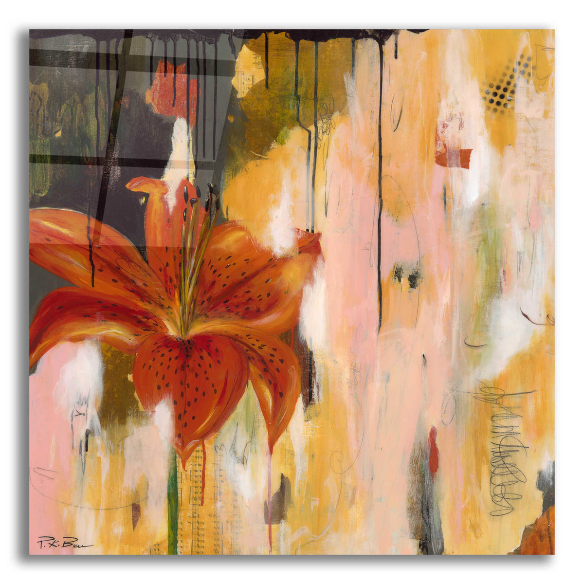 Epic Art 'Stargazing' by Pamela K. Beer Acrylic Glass Wall Art
