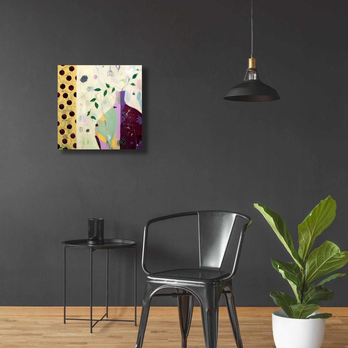 Epic Art 'Charlotte' by Pamela K. Beer Acrylic Glass Wall Art,24x24
