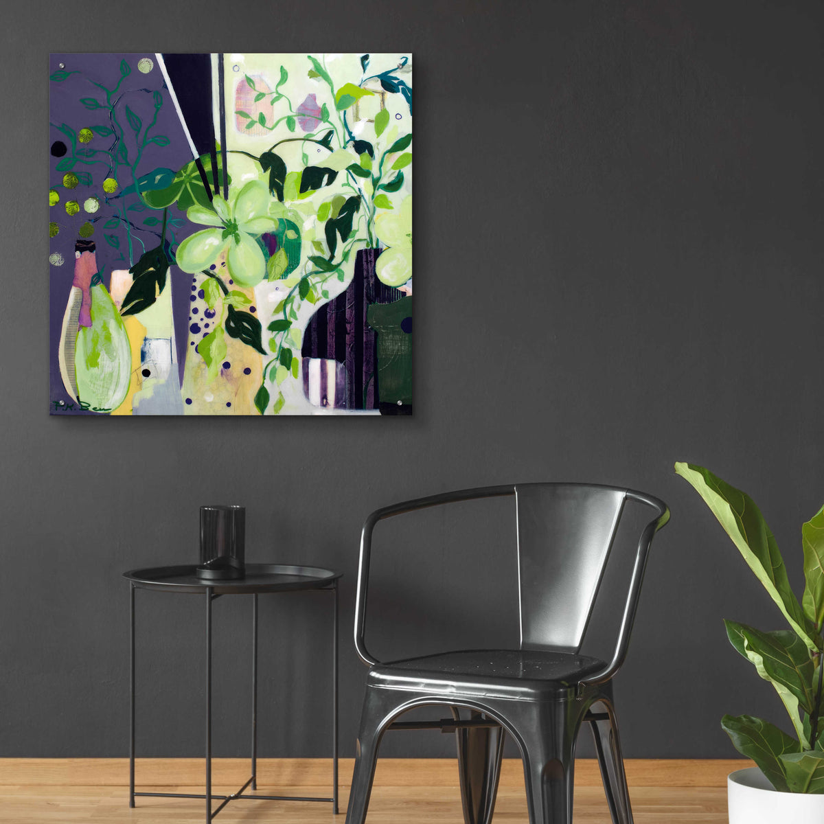 Epic Art 'Constance' by Pamela K. Beer Acrylic Glass Wall Art,36x36