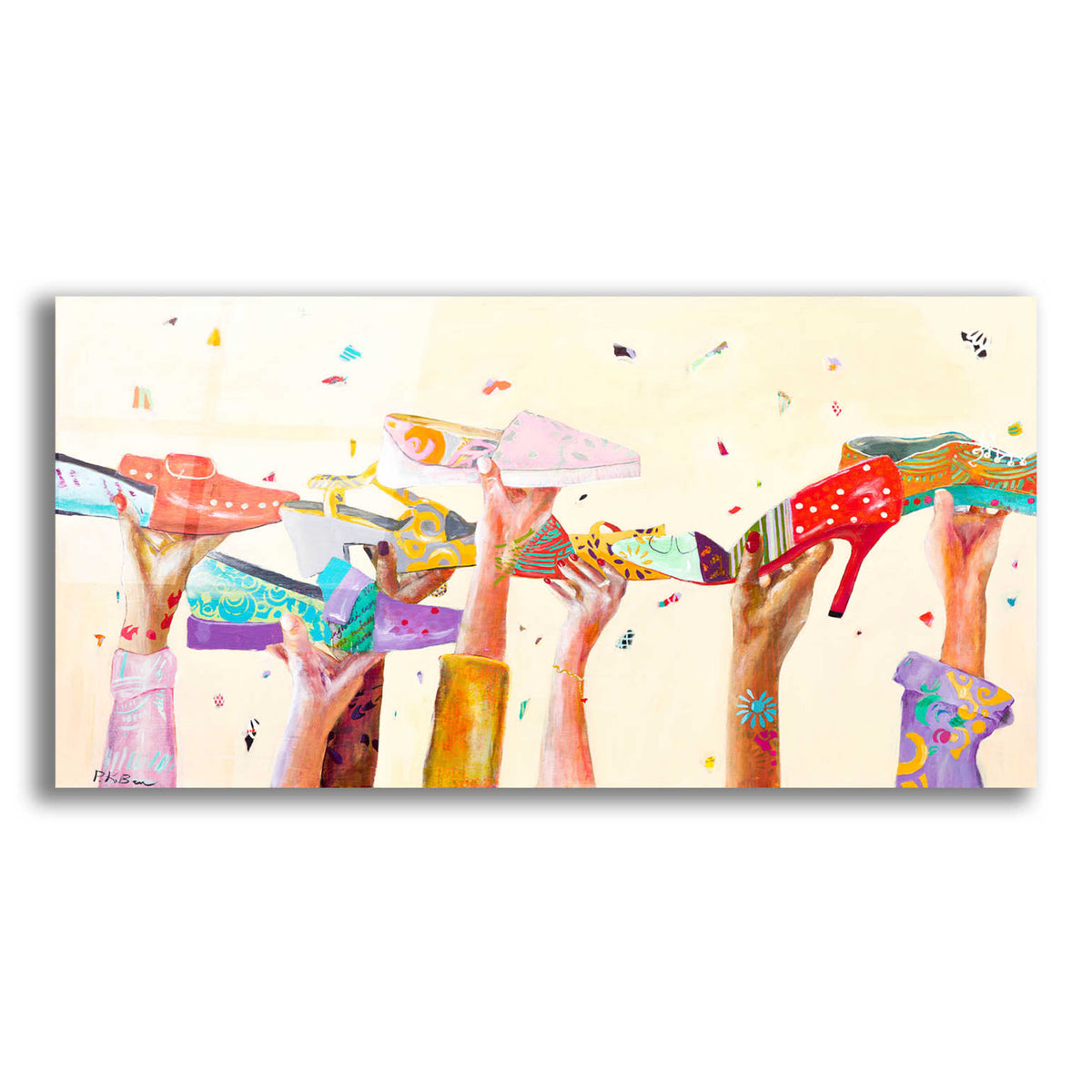 Epic Art 'We Stand Together' by Pamela K. Beer Acrylic Glass Wall Art
