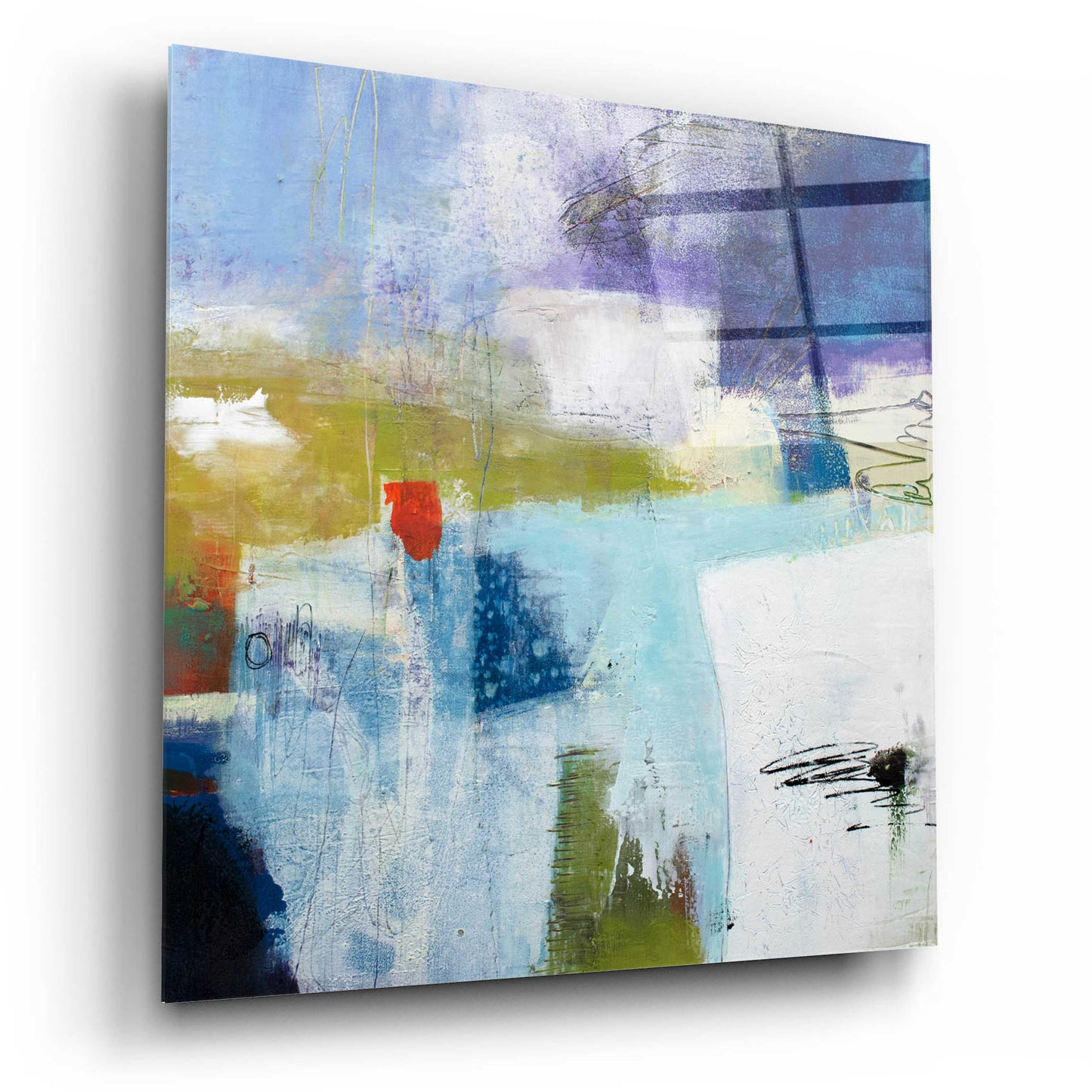 Epic Art 'Assurance' by Pamela K. Beer Acrylic Glass Wall Art,12x12