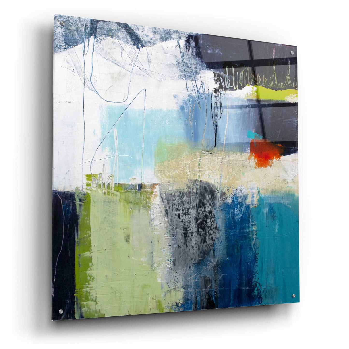 Epic Art 'Belief' by Pamela K. Beer Acrylic Glass Wall Art,36x36