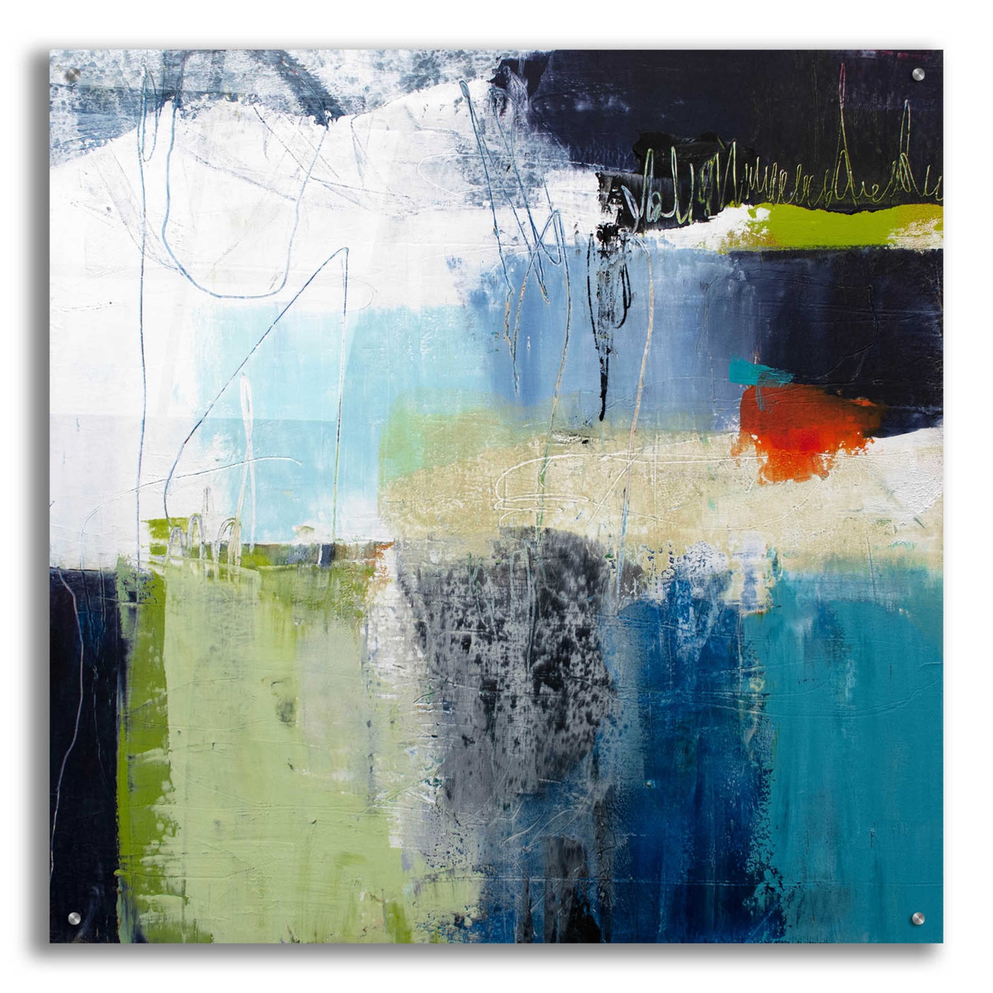 Epic Art 'Belief' by Pamela K. Beer Acrylic Glass Wall Art,36x36