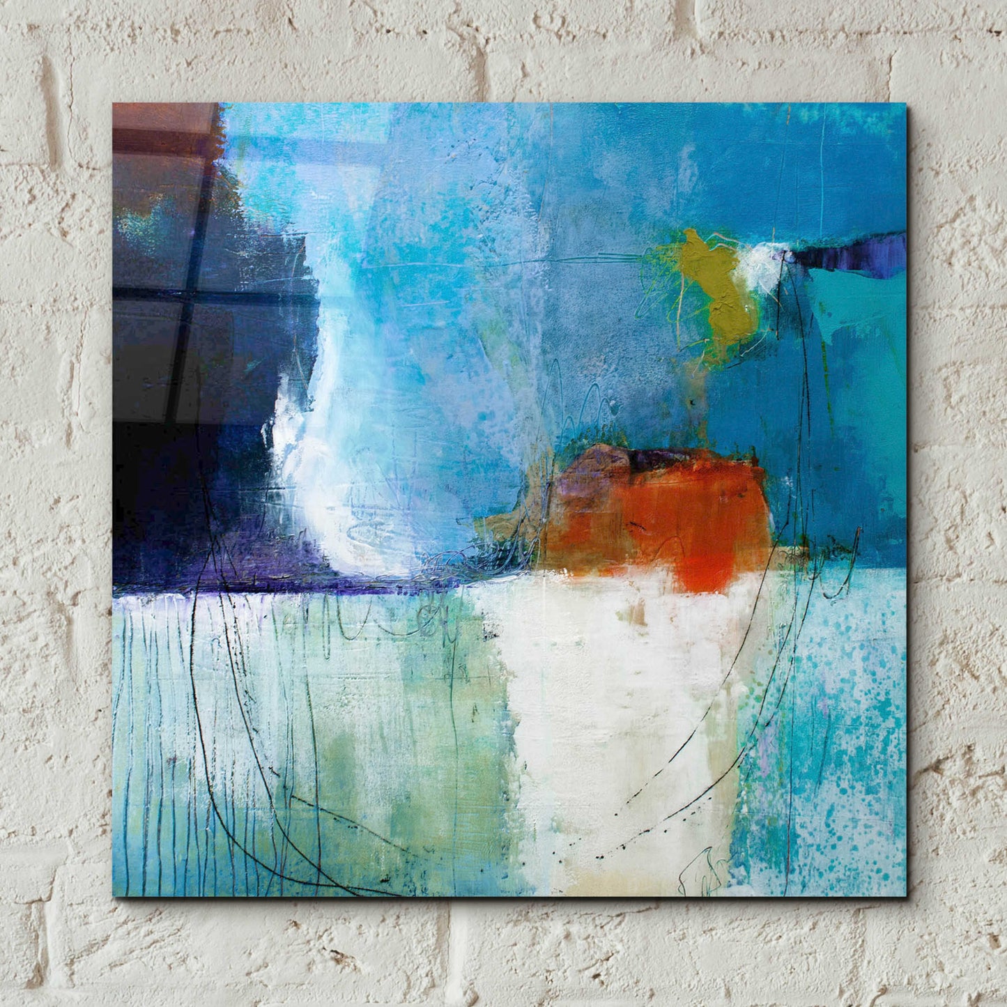 Epic Art 'Faith' by Pamela K. Beer Acrylic Glass Wall Art,12x12