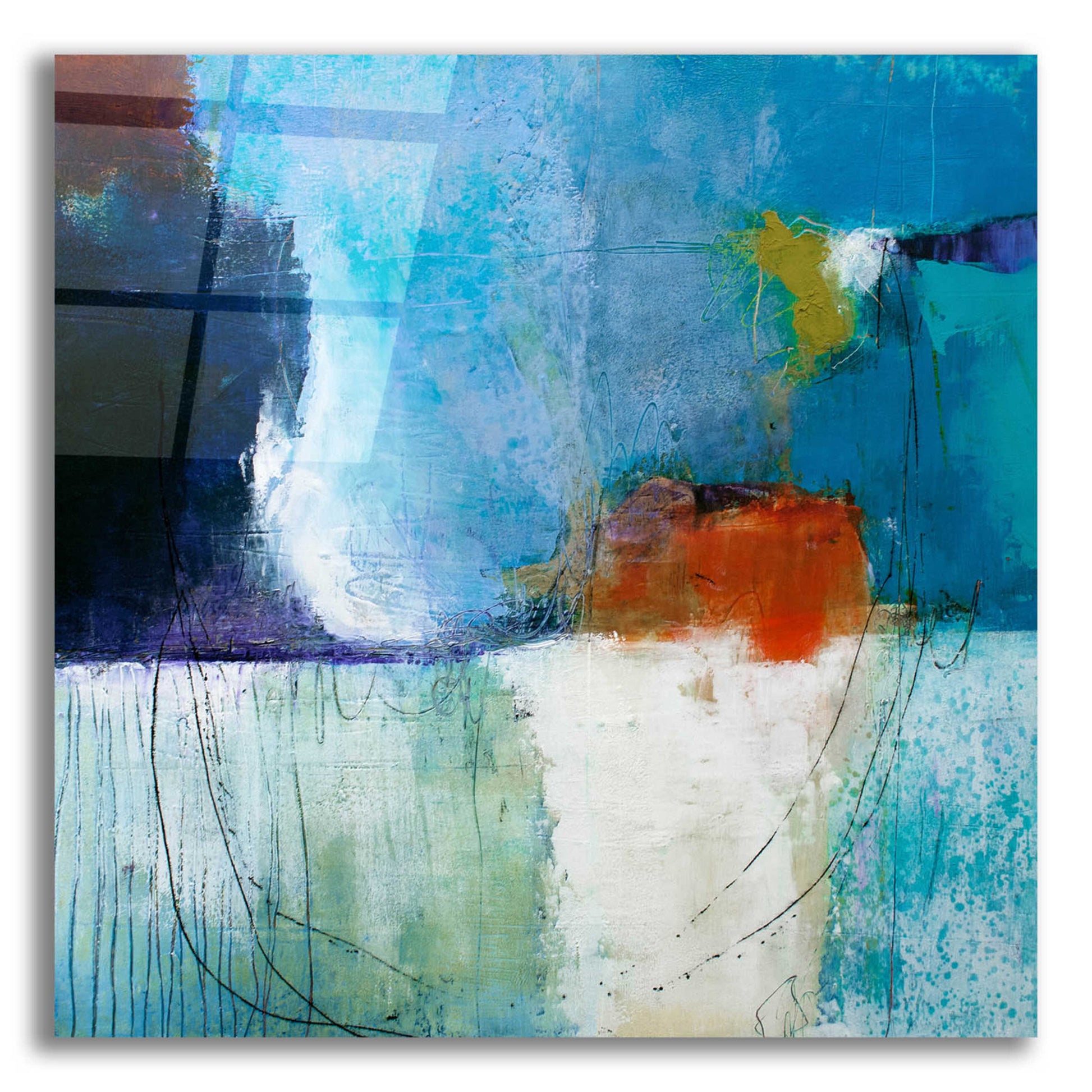 Epic Art 'Faith' by Pamela K. Beer Acrylic Glass Wall Art,12x12