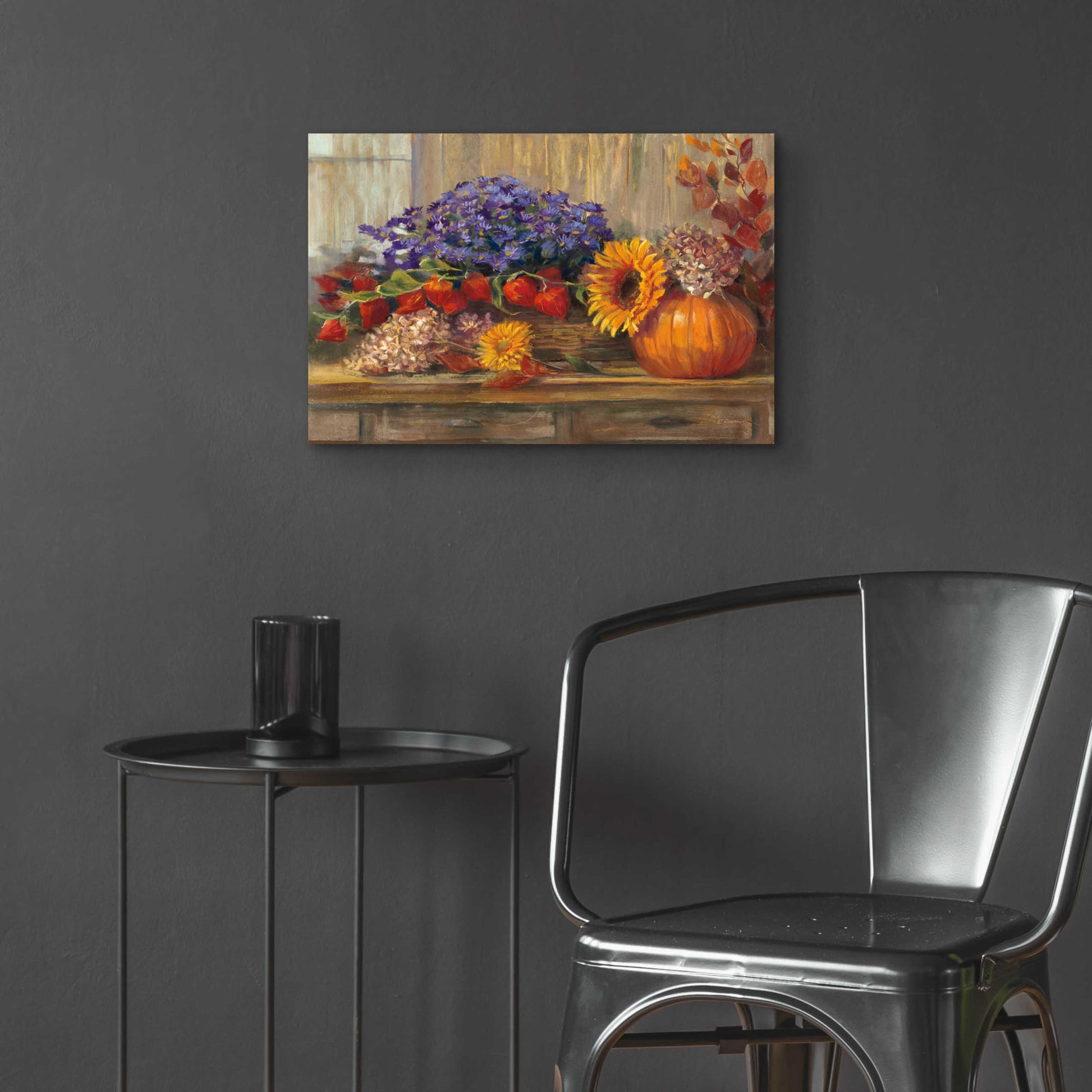 Epic Art 'October Still Life' by Carol Rowan, Acrylic Glass Wall Art,24x16