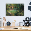 Garden Retreat by Carol Rowan - 16x12 acrylic wall art in a room