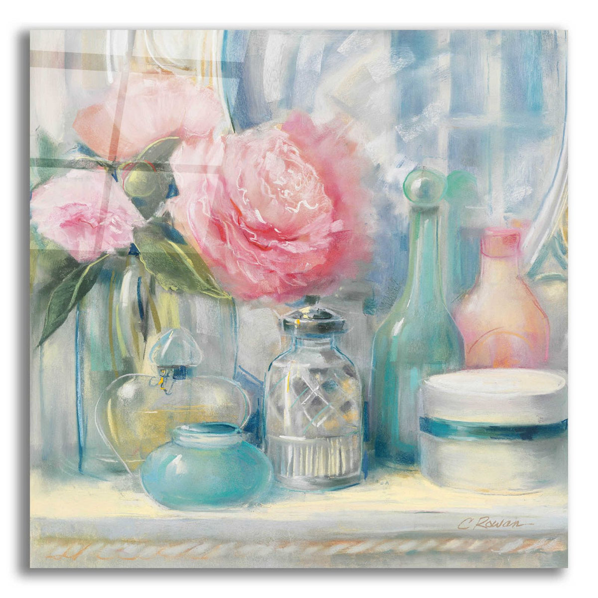 Reflective Moment I by Carol Rowan acrylic glass wall art