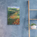 Country Fields by Carol Rowan - 16x24 acrylic wall art in a room