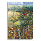 Quiet Farm Field by Carol Rowan acrylic glass wall art