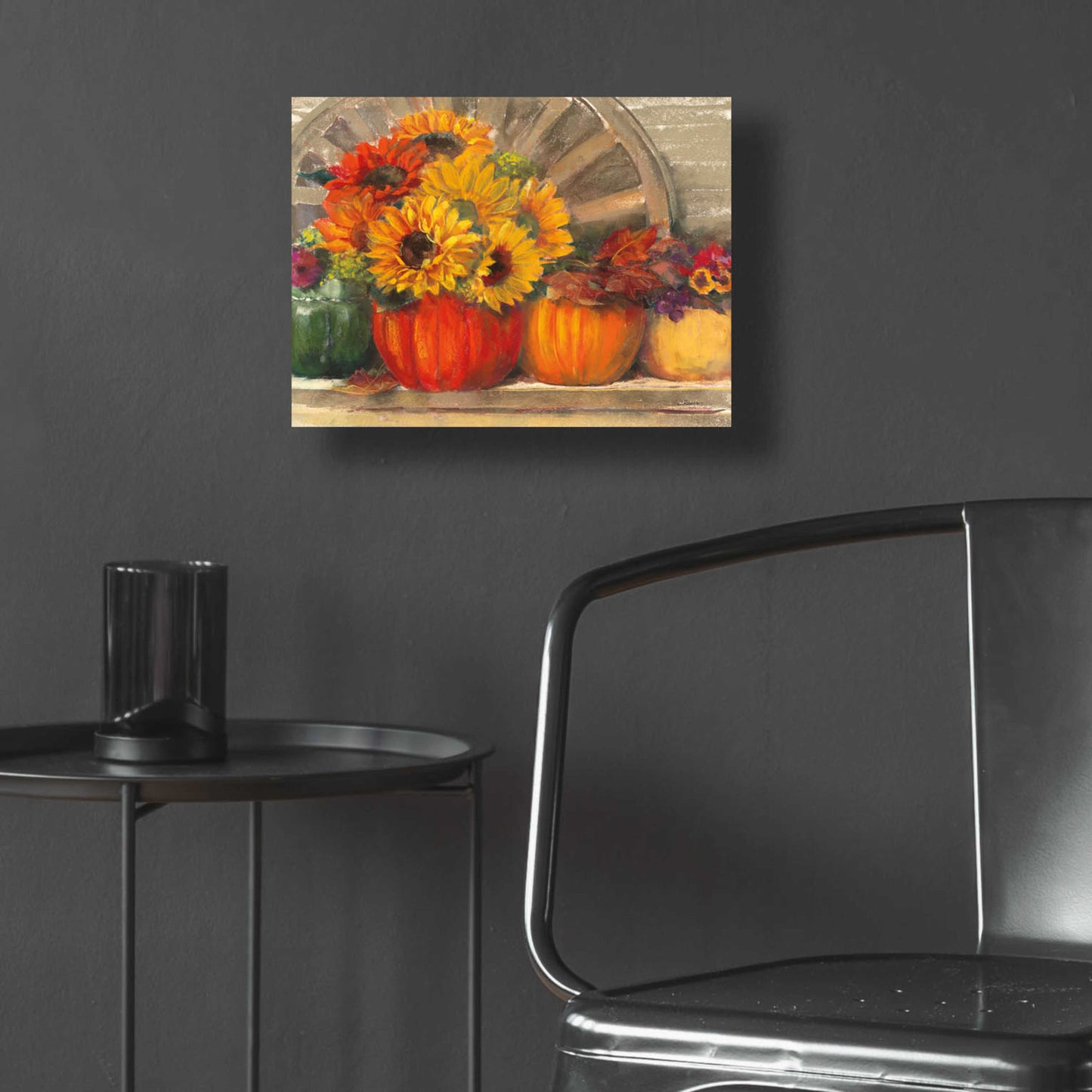 Epic Art 'Autumn Still Life Crop' by Carol Rowan, Acrylic Glass Wall Art,16x12