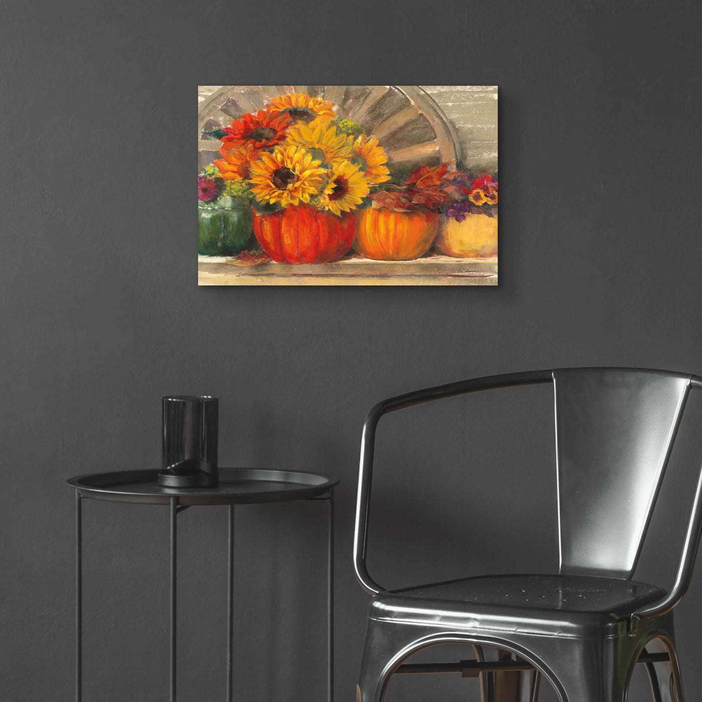 Epic Art 'Autumn Still Life Crop' by Carol Rowan, Acrylic Glass Wall Art,24x16