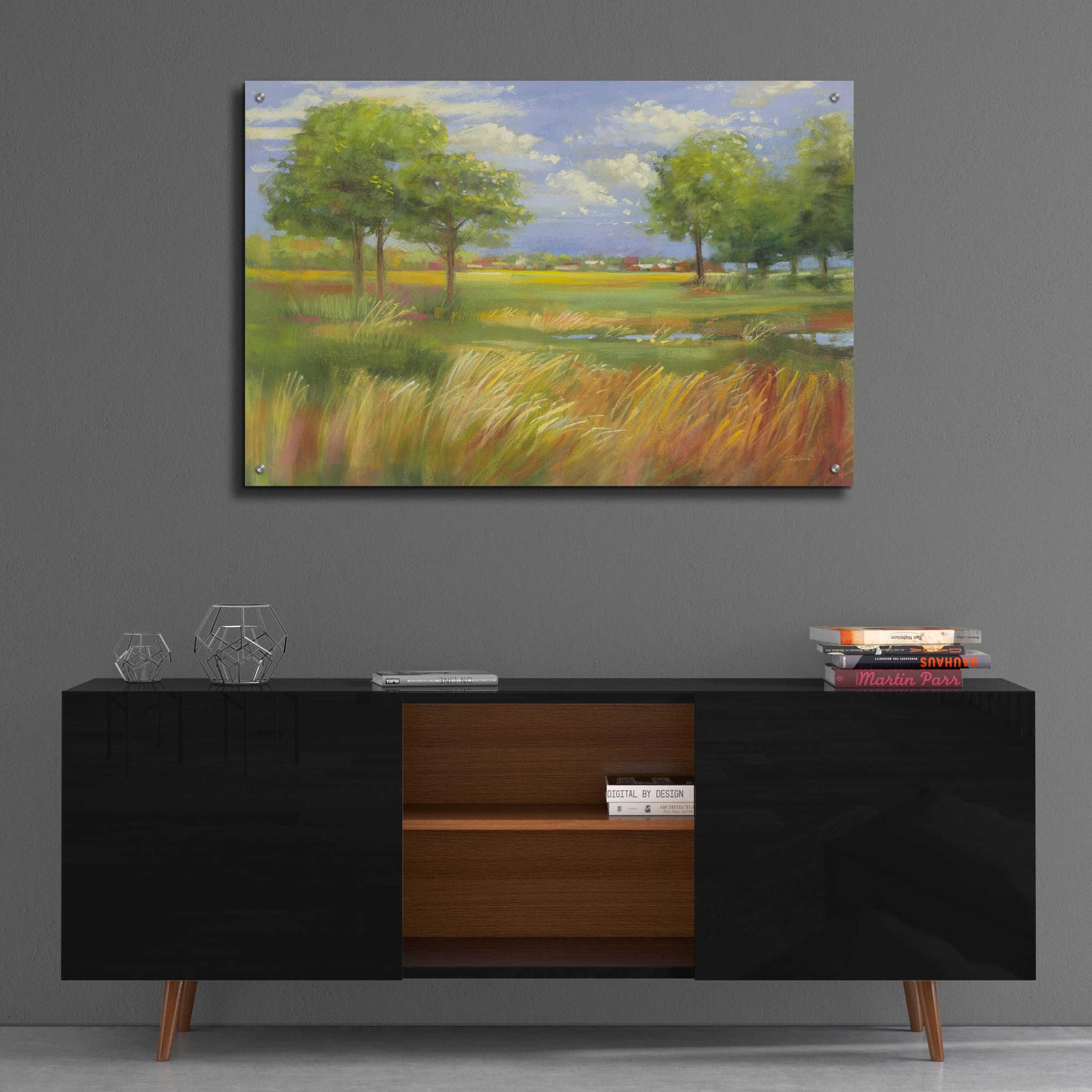 Epic Art 'Dawn By The Brook' by Carol Rowan, Acrylic Glass Wall Art,36x24