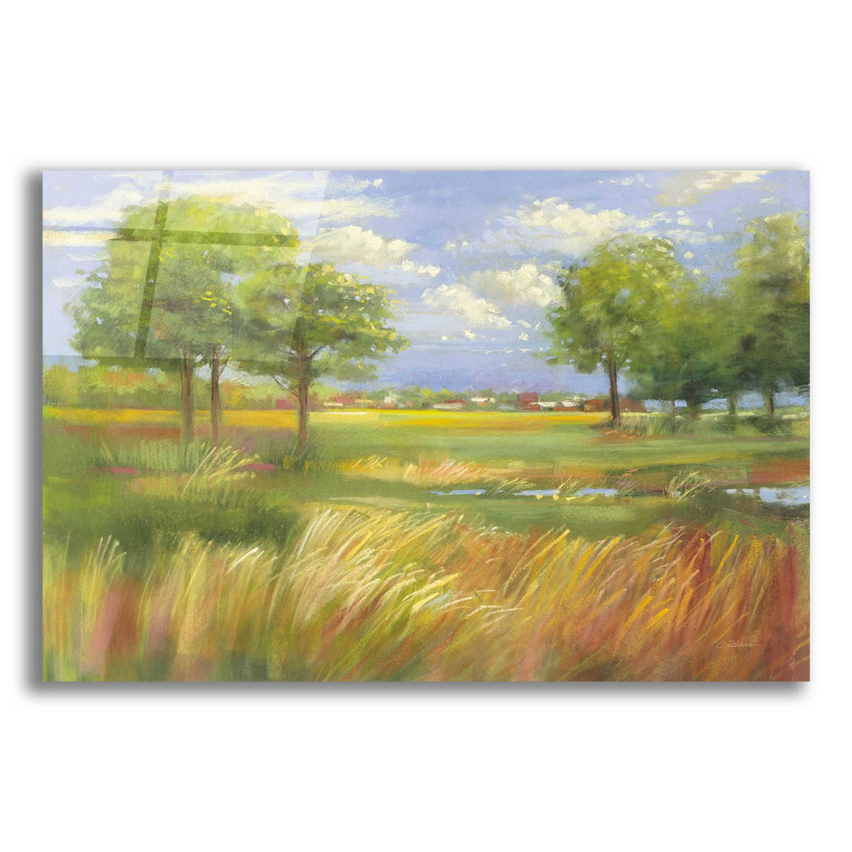 Dawn By The Brook by Carol Rowan acrylic glass wall art
