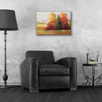 Autumn Leaves by Carol Rowan - 24x16 acrylic wall art in a room