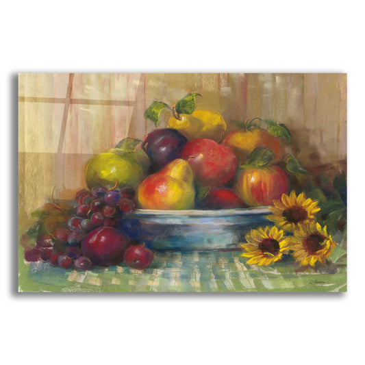 Epic Art 'Fruit Basket' by Carol Rowan, Acrylic Glass Wall Art