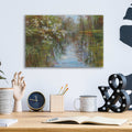 Spring Reflection by Carol Rowan - 16x12 acrylic wall art in a room