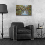 Spring Reflection by Carol Rowan - 24x16 acrylic wall art in a room
