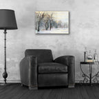 Winter In The Park by Carol Rowan - 24x16 acrylic wall art in a room