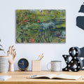 Peaceful Pond by Carol Rowan - 16x12 acrylic wall art in a room