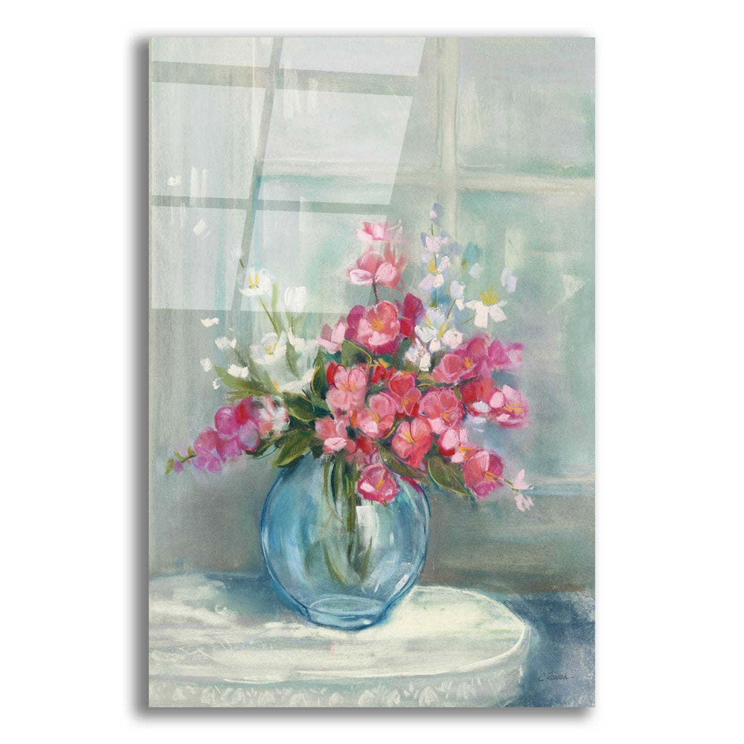 Epic Art 'Spring Bouquet I' by Carol Rowan, Acrylic Glass Wall Art