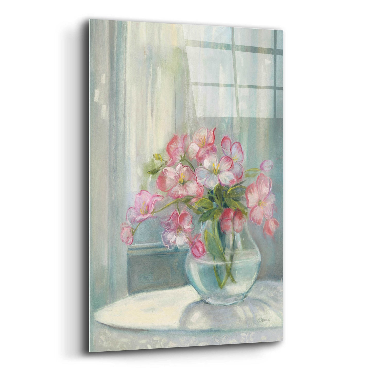 Epic Art 'Spring Bouquet II' by Carol Rowan, Acrylic Glass Wall Art,12x16