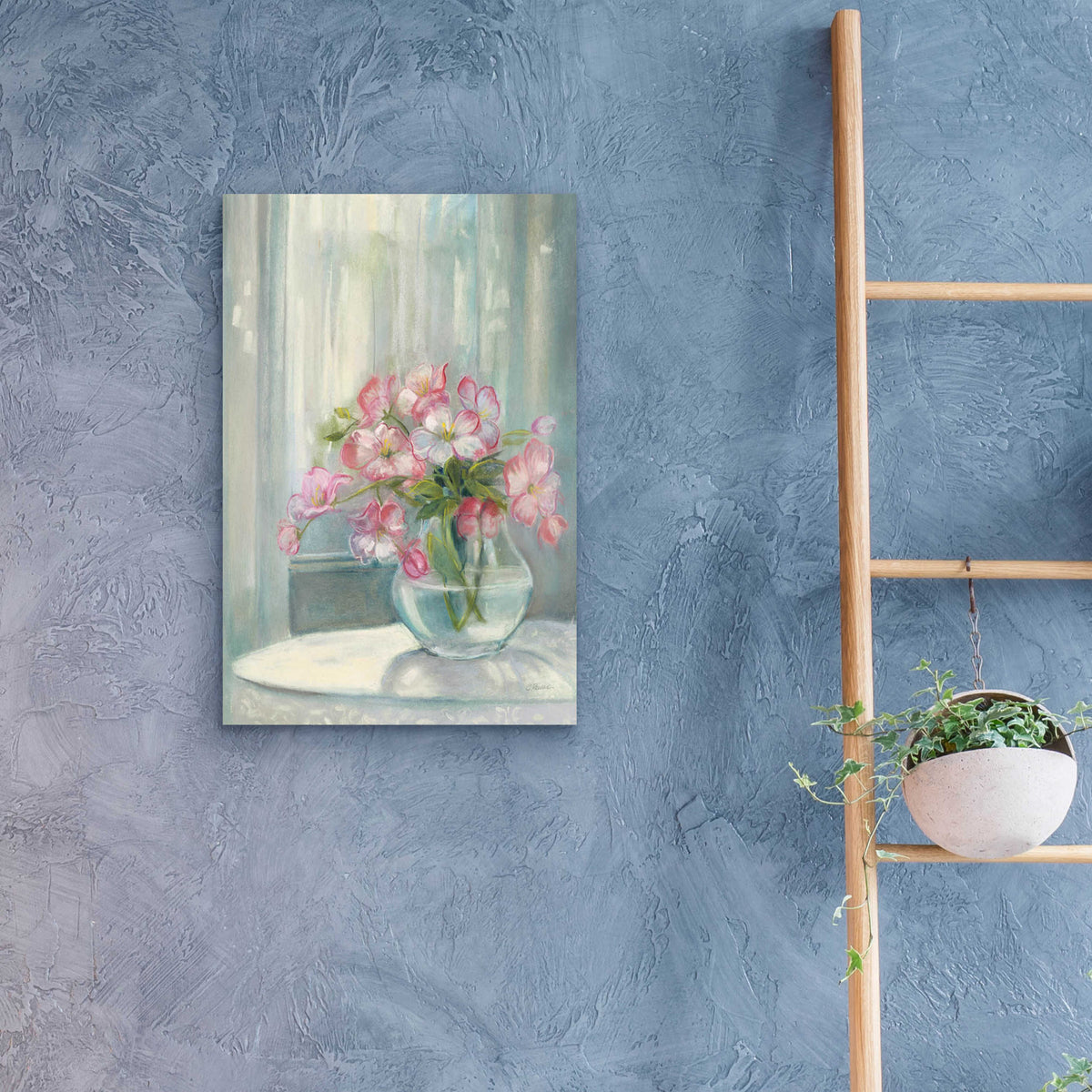 Spring Bouquet II by Carol Rowan - 16x24 acrylic wall art in a room