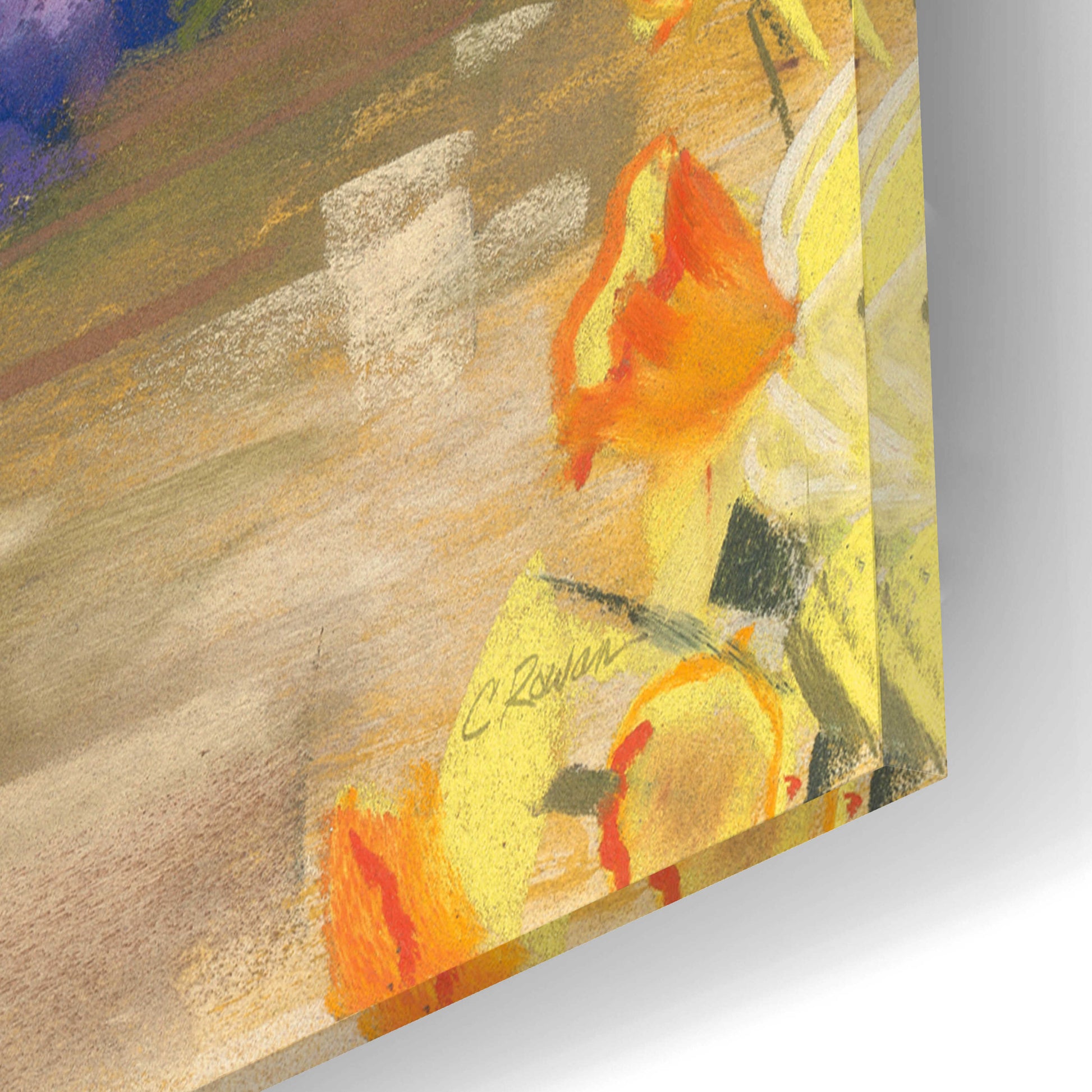 Epic Art 'Spring Daffodils' by Carol Rowan, Acrylic Glass Wall Art,16x12