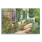 Cottage Garden by Carol Rowan acrylic glass wall art
