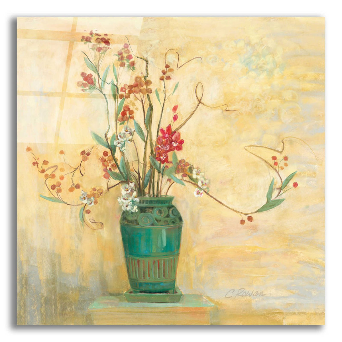 Bittersweet I V2 by Carol Rowan acrylic glass wall art