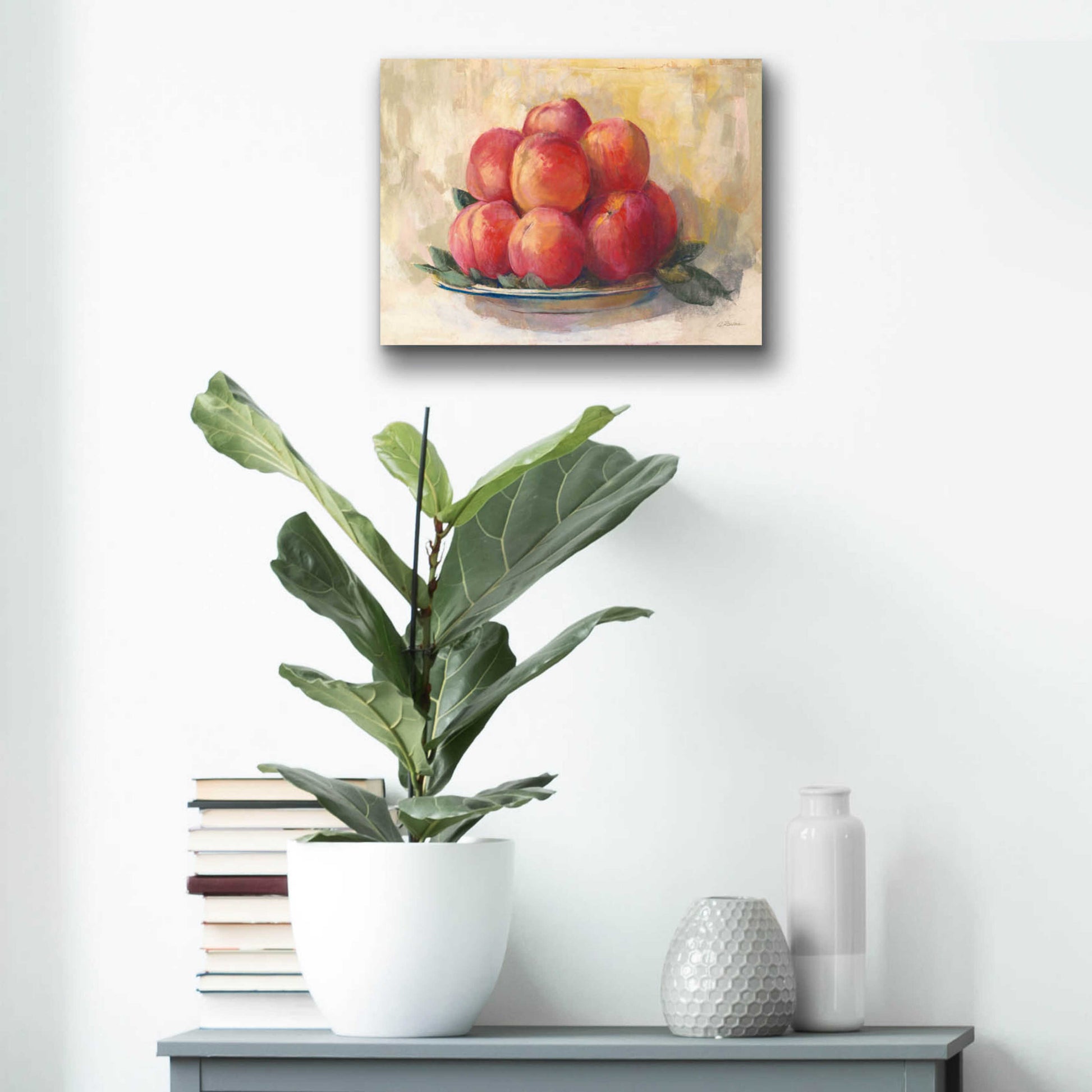 Epic Art 'Fruit Bowl' by Carol Rowan, Acrylic Glass Wall Art,16x12