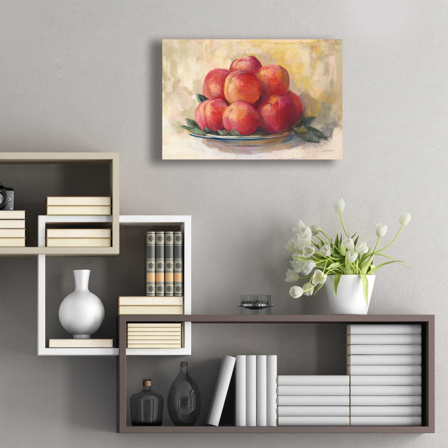 Epic Art 'Fruit Bowl' by Carol Rowan, Acrylic Glass Wall Art,24x16