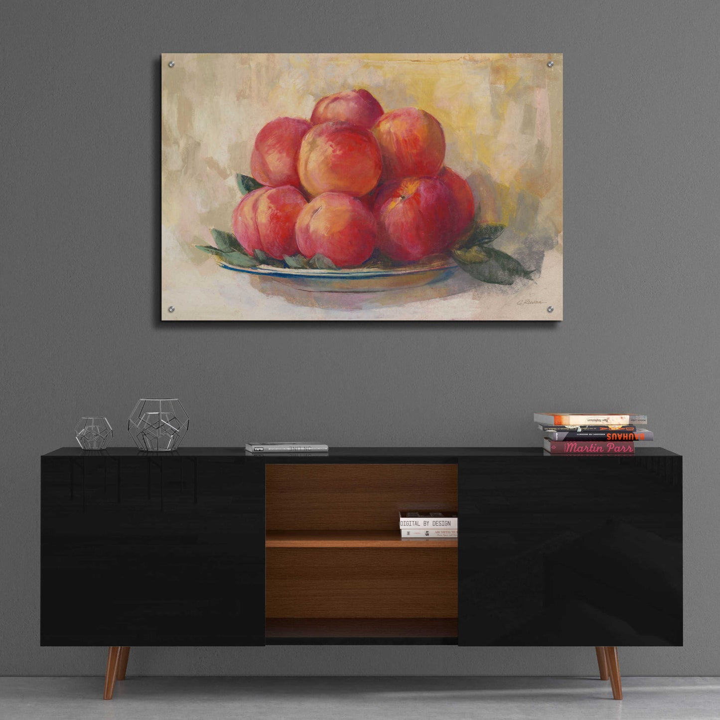 Epic Art 'Fruit Bowl' by Carol Rowan, Acrylic Glass Wall Art,36x24