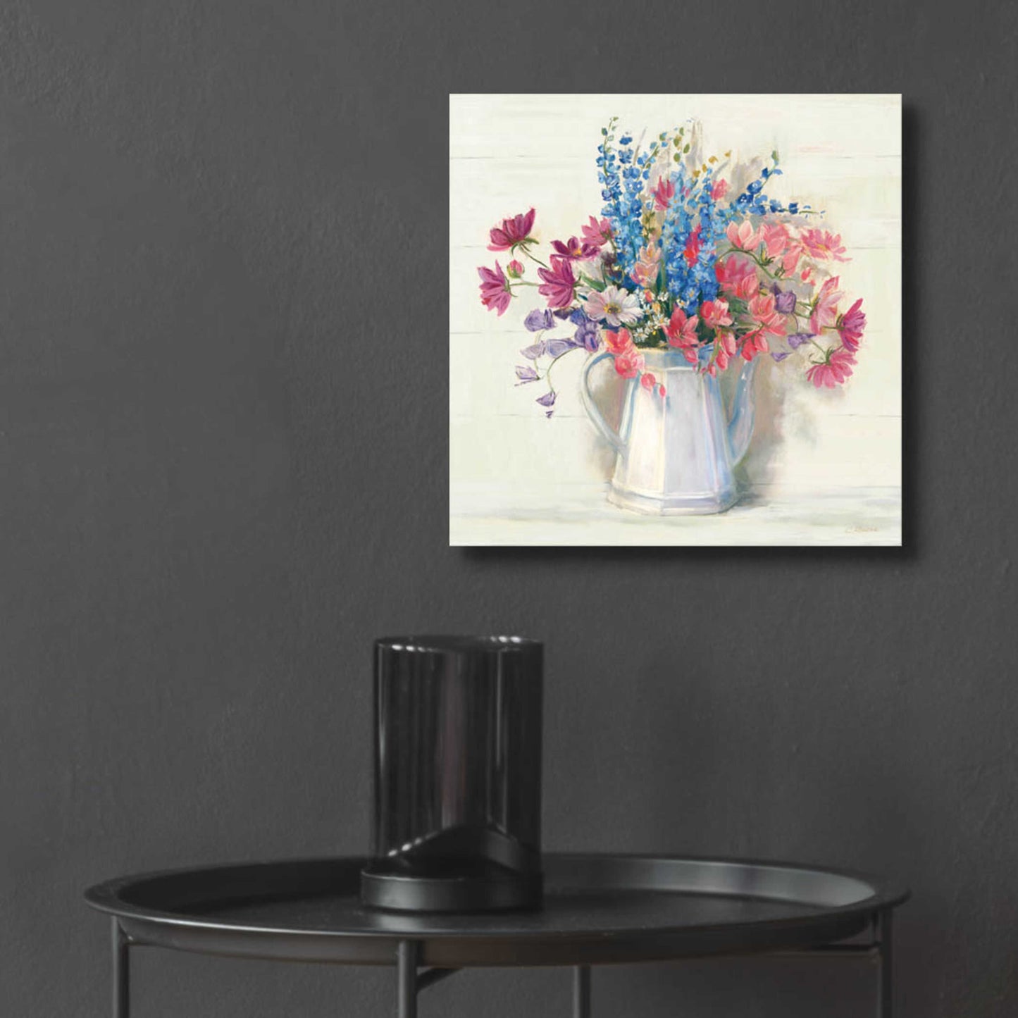 Epic Art 'Ironstone Bouquet I Bright' by Carol Rowan, Acrylic Glass Wall Art,12x12