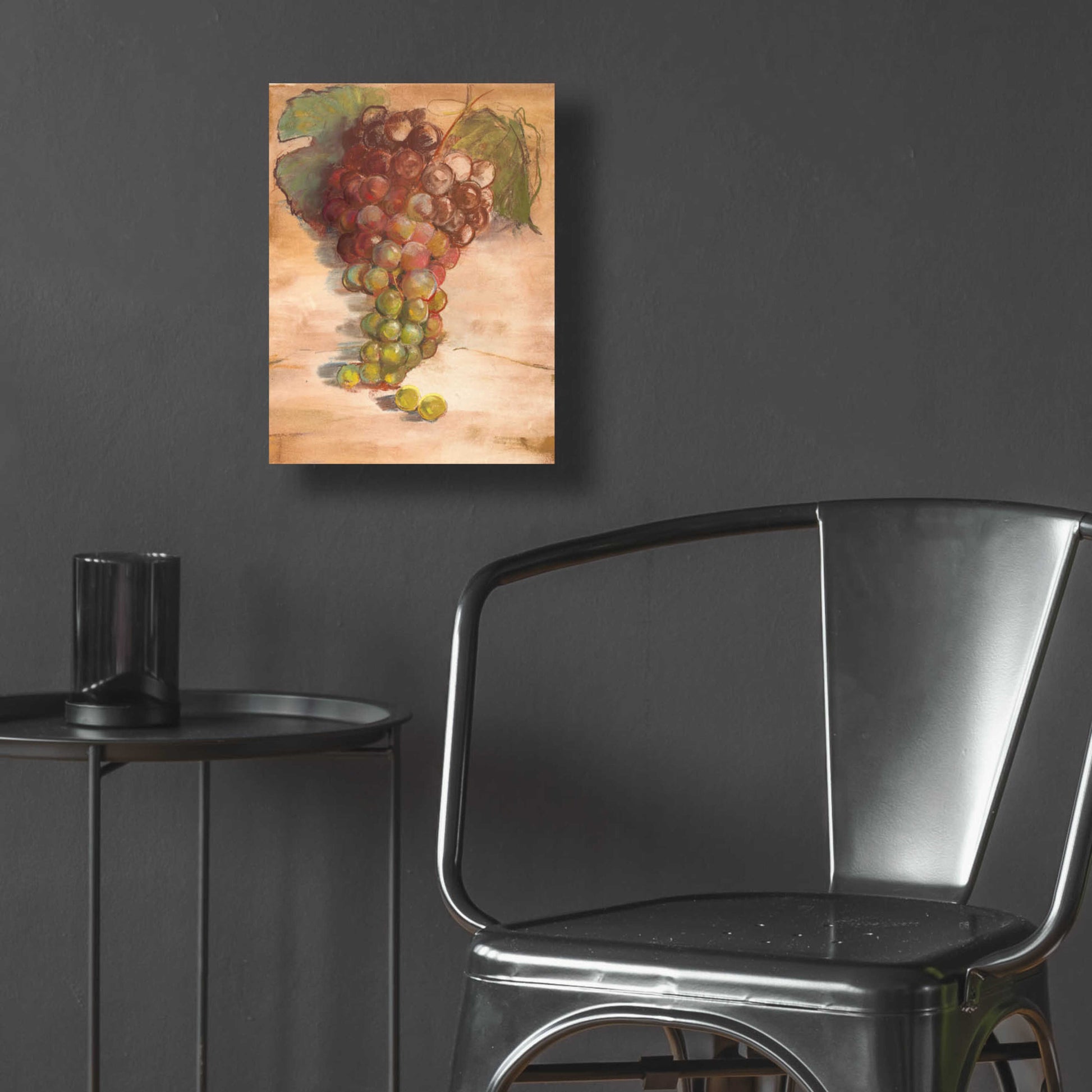 Epic Art 'Grape Harvest II No Label' by Carol Rowan, Acrylic Glass Wall Art,12x16