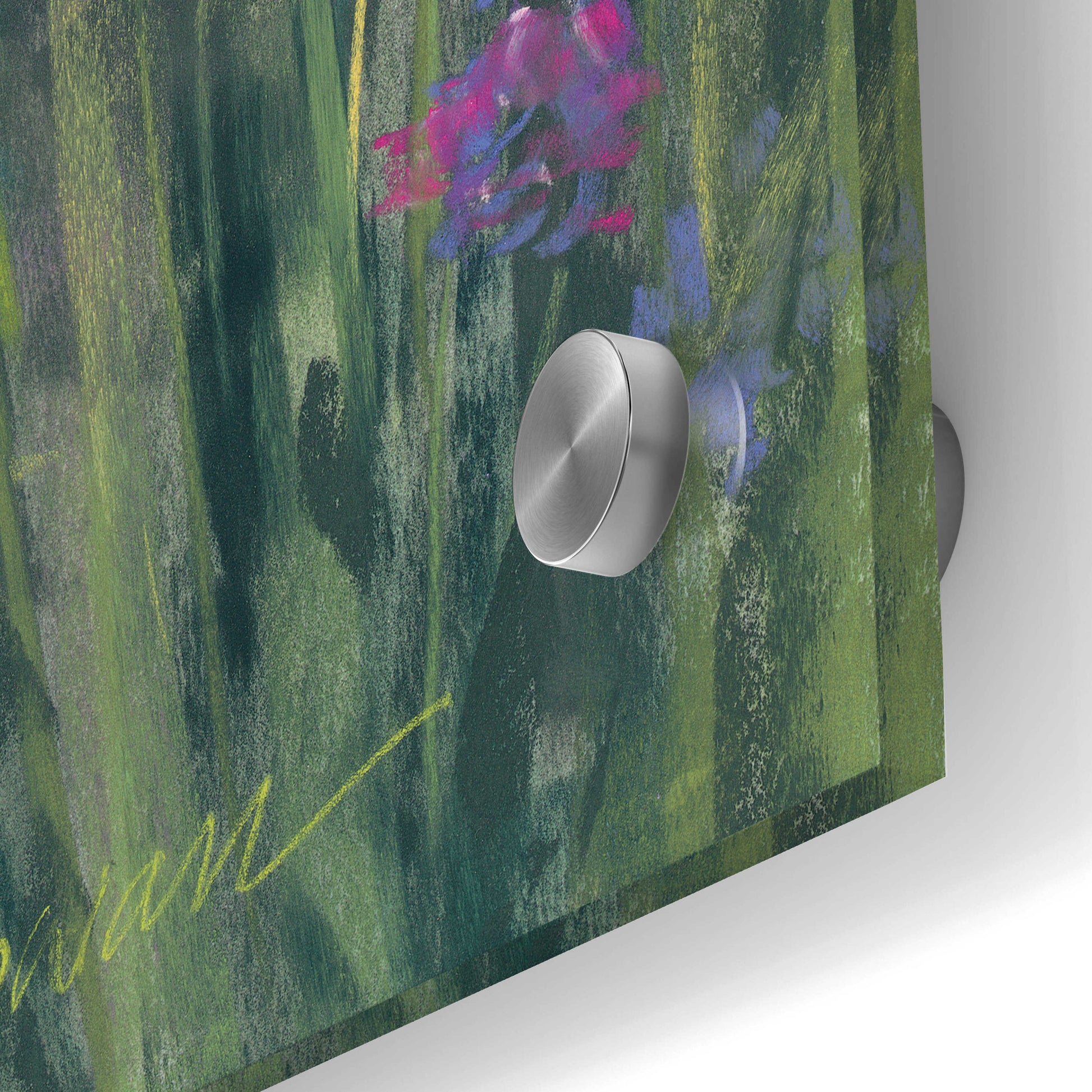 Epic Art 'Garden Pond I' by Carol Rowan, Acrylic Glass Wall Art,24x36