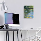 Garden Pond II by Carol Rowan - 12x16 acrylic wall art in a room